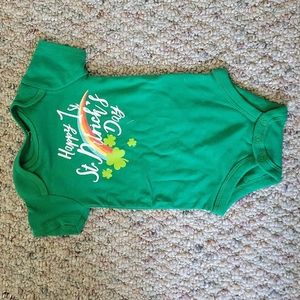 St. Patrick's day onsie